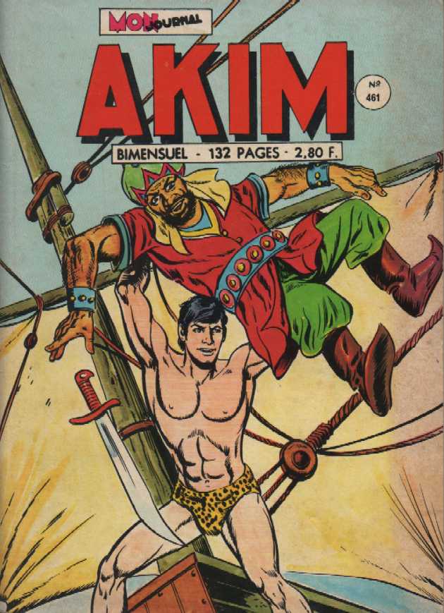 Scan de la Couverture Akim n 461